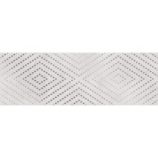 Wall insert APEKS Rombs light gray 25x75