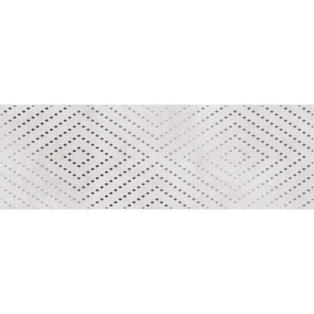 Wall insert APEKS Rombs light gray 25x75