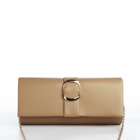 Bag-clate on magnet, beige color