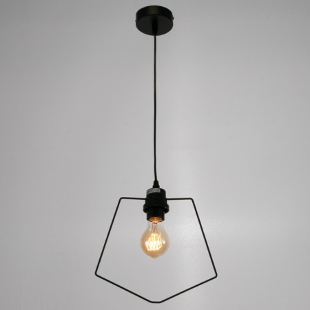 Economic light "Futuro" 1x40W E27 black 25x9x35 cm.-1