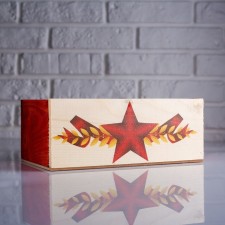 Wooden Kashpo 24.5 × 14.5 × 9 cm Elegant 