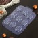 The form for chocolate and sweets is plastic “You are the best!”, 21 × 14 × 0.5 cm, the color is transparent