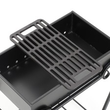 Grill for frying on a barbecue box thickness of steel 10 mm, 43 × 20 × 1 cm