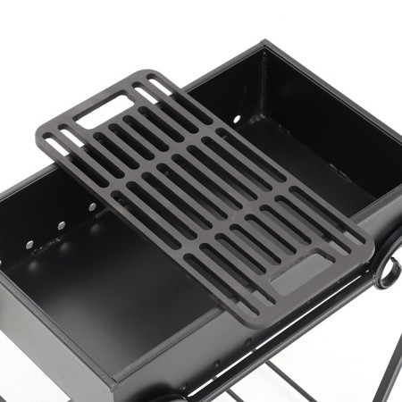 Grill for frying on a barbecue box thickness of steel 10 mm, 43 × 20 × 1 cm