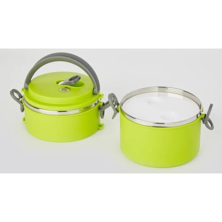 Bekker food container, double, retains heat up to 4 hours, size 16.5x15x18 cm-2