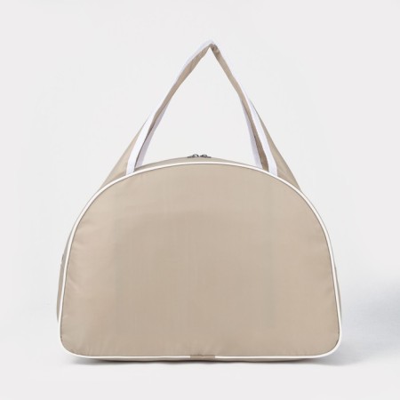 Sports bag with lightning, beige/white color-1