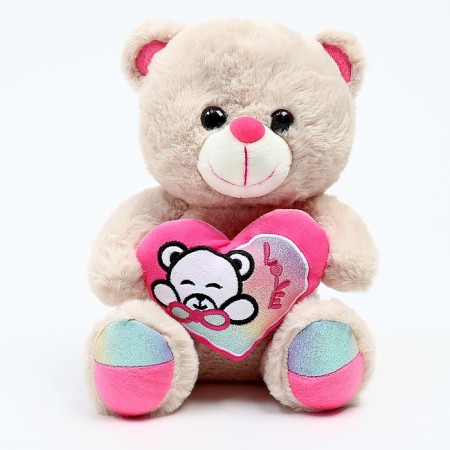 Soft toy "Bear", 25 cm, color mix