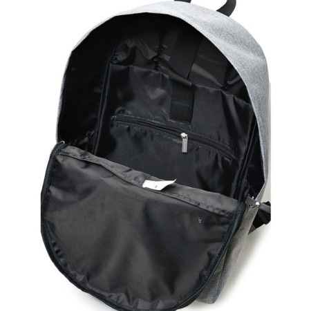 The backpack is youth, synthetic fabric, 275x425x130 cm, gray St.-4
