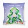 Case on the pillow Ethel "Snake Tree" 40x40 cm, velor