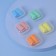 Berushi, packing 10 pairs, in a plastic case, color mix