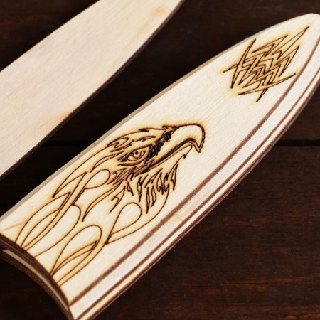 Wooden souvenir "dagger-mini", with a cover-2