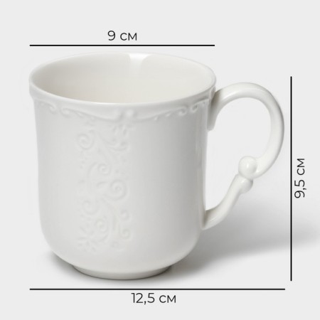 Porcelain mug Magistro Kingdom, 350 ml-8