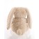 Soft Gulliver toy "Bunny Vyslowry", beige color, 20 cm