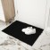 Coating carpet bristle "grass", 60 × 90 cm, black color