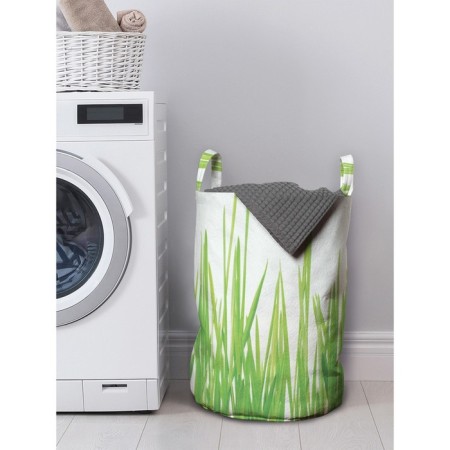Basket for storing things "Fresh grass", size 35x50 cm