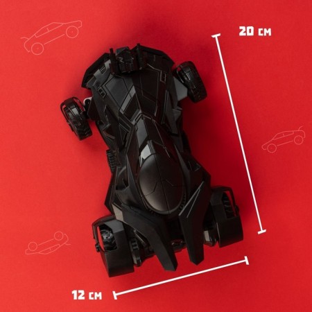 Radio -controlled car "Blackmobile" works on batteries-3