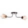 Chandelier 1341003/2BR E27 15W brown Bayerlux