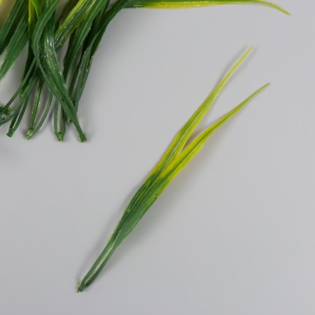 Artificial plant for creativity "blade of grass" set of 12 pcs 22 cm-1