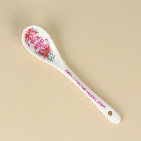 Spoon souvenir "light Easter", 2.5 x 13 cm.-2