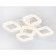 LED ceiling LED with Ambrella Light, Original, FA3914, 5XLED, 80 W, 6000LUM, 3000-6400K, white color.