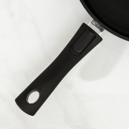 The pan “Tradition”, D = 28 cm, removable handle, anti -stick coating, black color-4