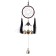 Music of winds with a catfish catfish "Circle with brushes" 4 bells d = 10 length 40 cm