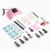 Luazon manicure set, LUF-19, 54 W, 18 diodes, tools, varnishes