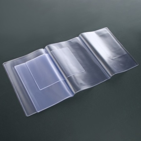 PVC liner (A5) for family documents, 3 sets, transparent color-5