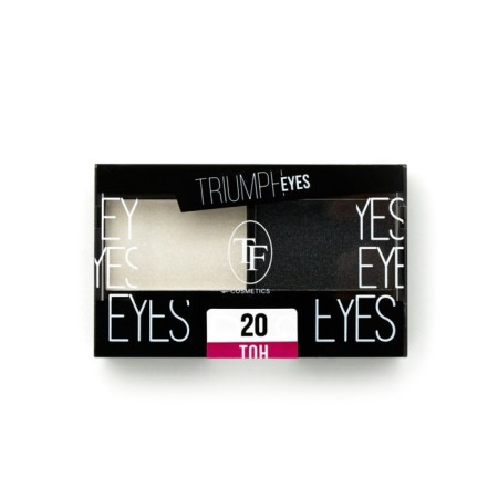 TF Eyes Eye Shadows, 2-Flower, tone 20 white and black