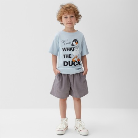 Shorts for the boy KAFTAN, R.32 (110-116), Gray-4
