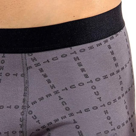 Panties men's boxers, gray color, size 60 (5xl)-2