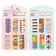 A set of magnetic bookmarks for books 6 pieces abstraction 60*19mm mix Calligrata