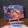 Picture on numbers on canvas with a subframe of "Dolphin game" 20x30 cm