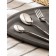 A set of cutlery made of stainless steel Magistro Bamboo, 4 objects, silver color