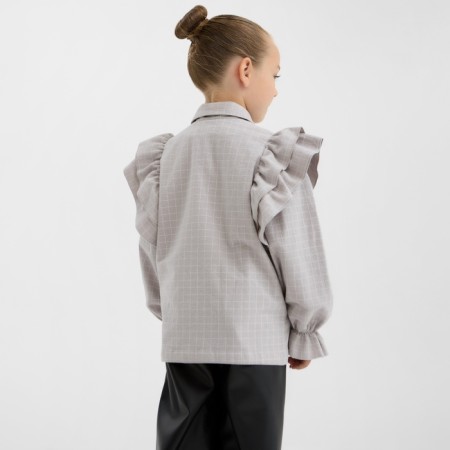Jacket for a girl with shutters KAFTAN R.30 (98-104 cm)-3