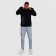 Hoody President, size XL, black color
