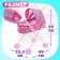 Stroller for dolls with a “sweet little clip” universal, metal frame