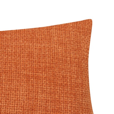 Pillowcase decorative Ethel Style 45x45 cm, terracotta color, polyester-2