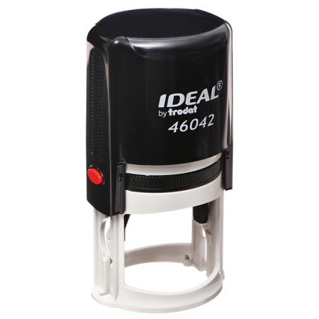 Equipment for round printing automatic Trodat Ideal 46042, diameter 42 mm, with a lid, black body-6