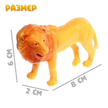 Animal set "Beasts of Africa", 6 figures-1