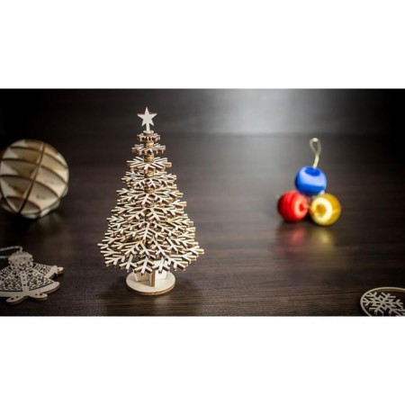 Wooden designer "3D Christmas tree"-1