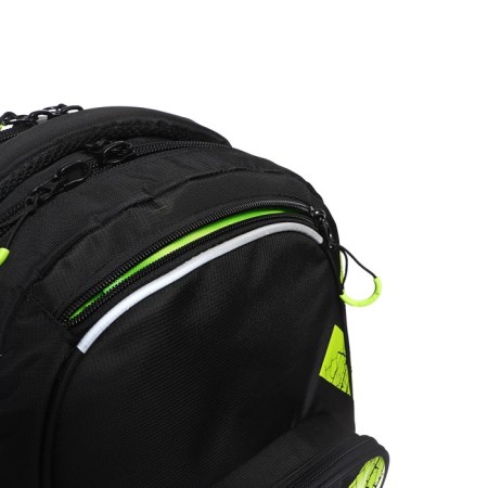 Youth backpack 42 x 32 x 22 cm, Grizzly, ergonomic back, laptop department, black-9