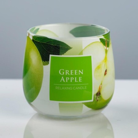 Aromatic candle in a glass "Green Apple", 8 × 7.2 cm