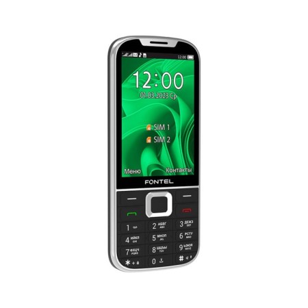 Cell phone Fontel FP350, 3.5 ", 2 SIM, Microsd, 2500 mAh, black-2