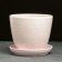 Pot Flower Pearl 1l with a stand