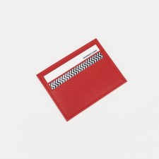Cartholder Textura, red color