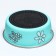 Metal bowl in the plastic case "Flowers", 445 ml, mint