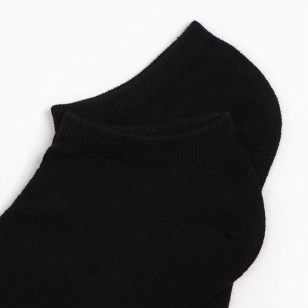 A set of female socks (3 pairs) shortened, black color, size 36-39-2
