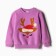 Kit for children (sweatshirt, trousers), purple color, height 92 cm
