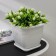 Pot with the Podon "Lausanne", 5 l, the color is white